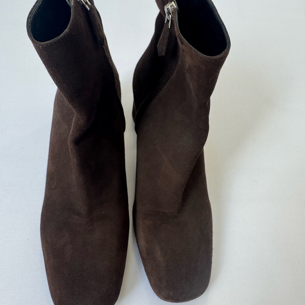 Women’s PRADA Brown Suede Ankle Boots